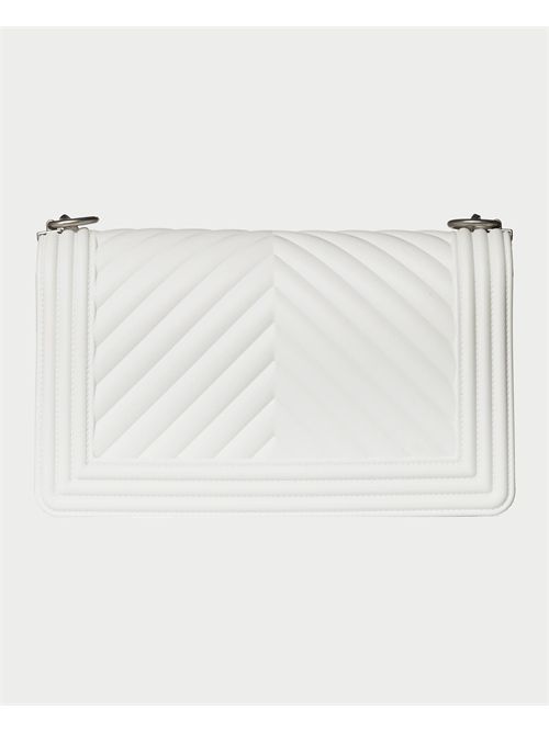 Borsa Marc Ellis con tracolla in catena MARC ELLIS | FLAT M 25MILK/SATIN SILVER